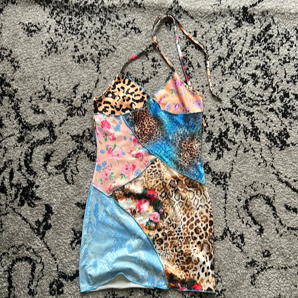 Multicolor party dress